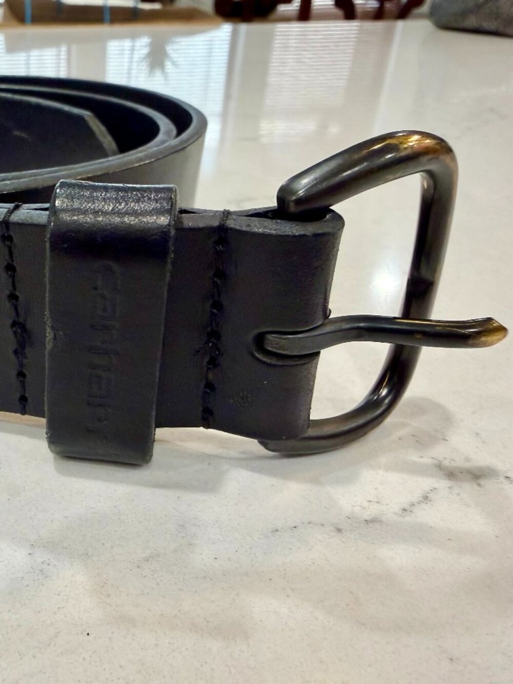 CARHARTT Black Belt Women's Large WB5517-W Cowgirl Bikercore